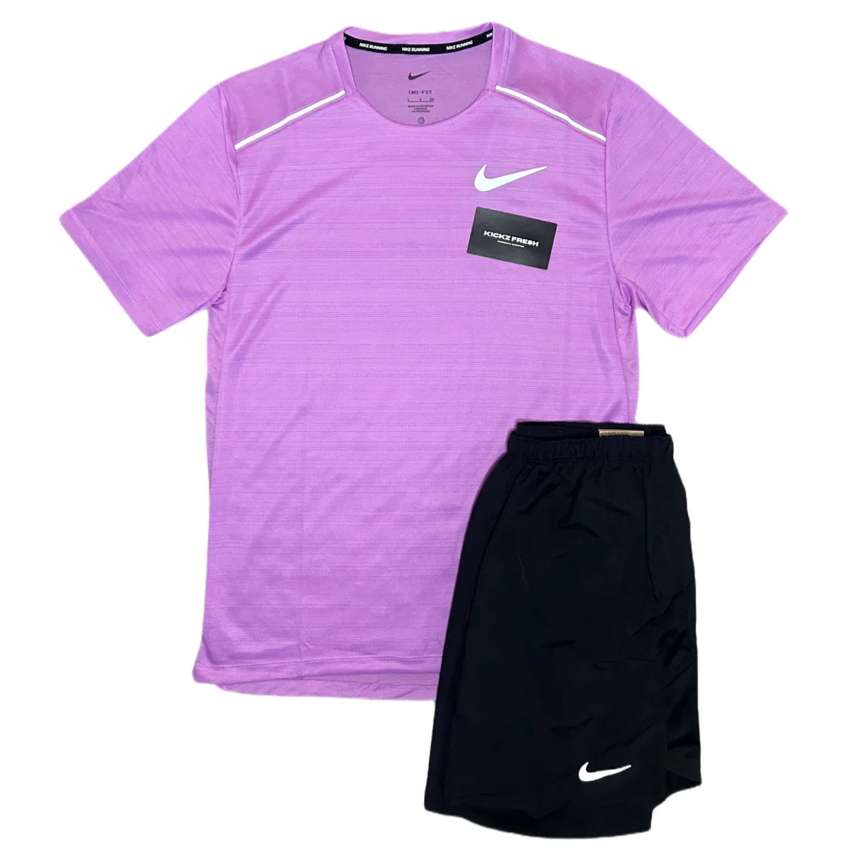 NIKE MILER OG VIOLETT HERRENSET