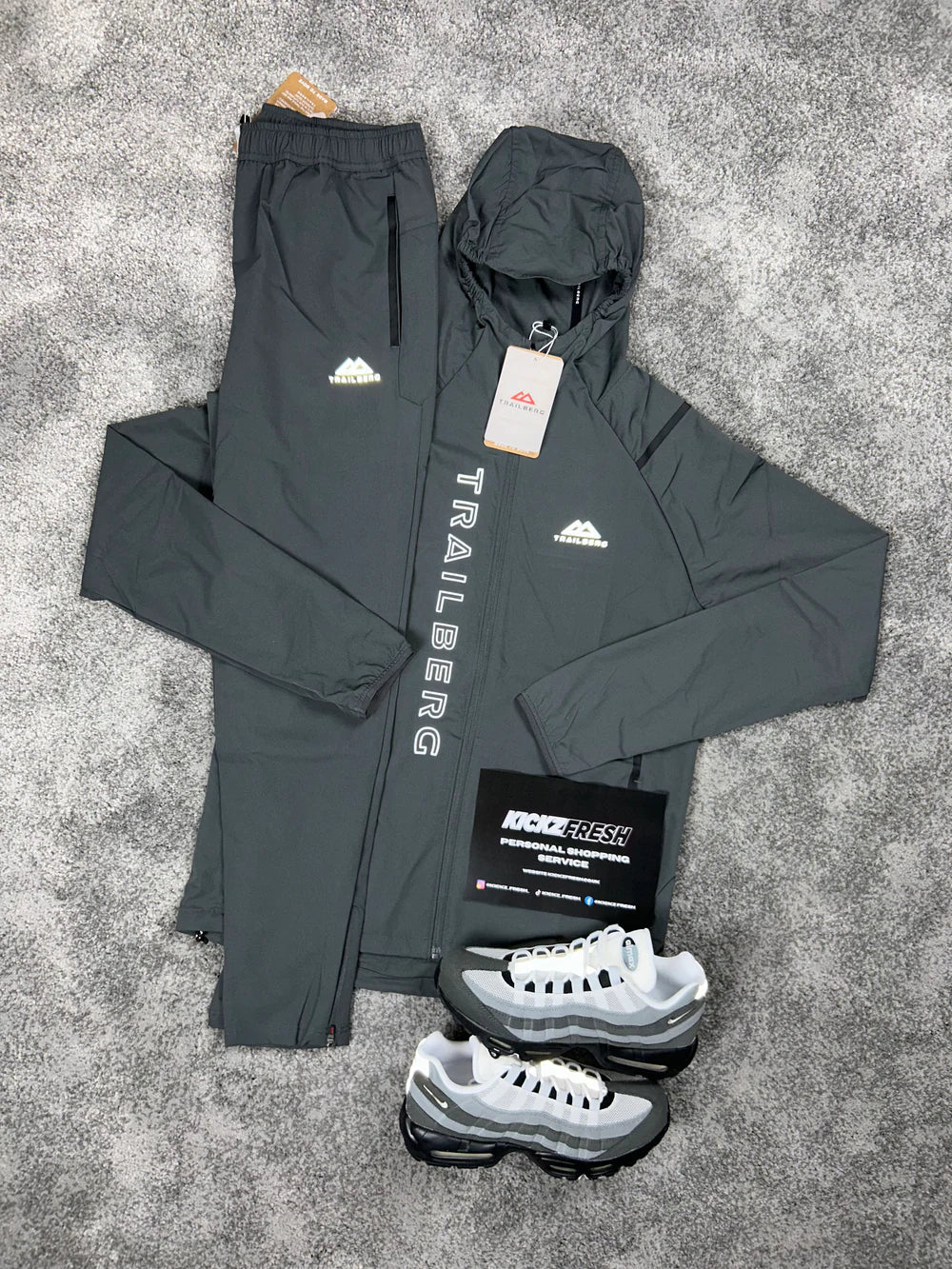 TRAILBERG TERRA TECH TRAININGANZUG GRAU