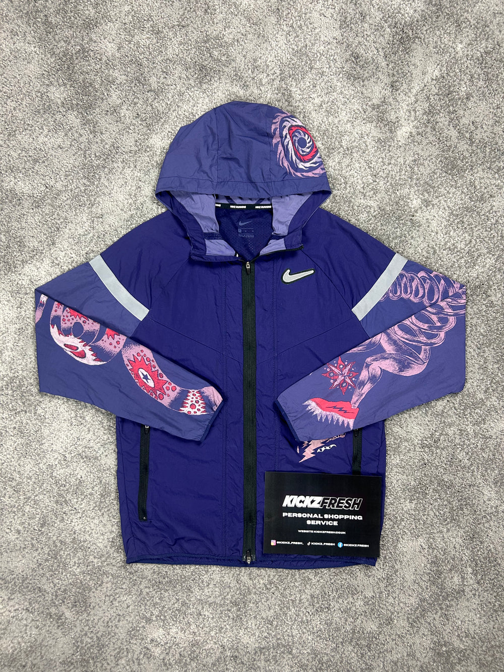 NIKE WINDRUNNER JACKE „PURPURDRACHE“