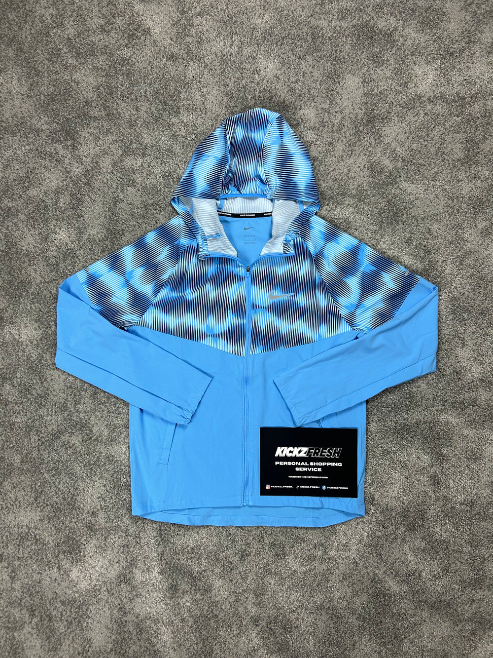 NIKE WINDRUNNER JACKE „SOUNDWAVE UNIVERSITÄTSBLAU“