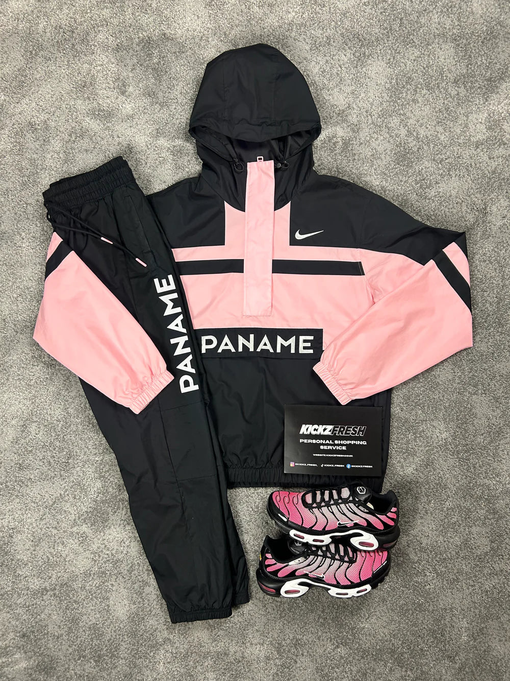 NIKE X PSG PANAME TRAININGANZUG BABYROSA