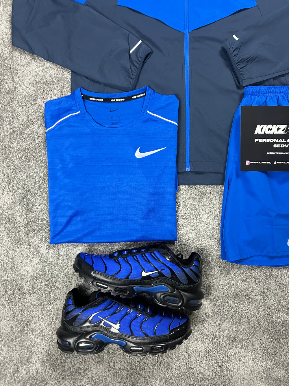 NIKE WINDRUNNER 3-TEILIGES HERRENSET „KÖNIGSBLAU“