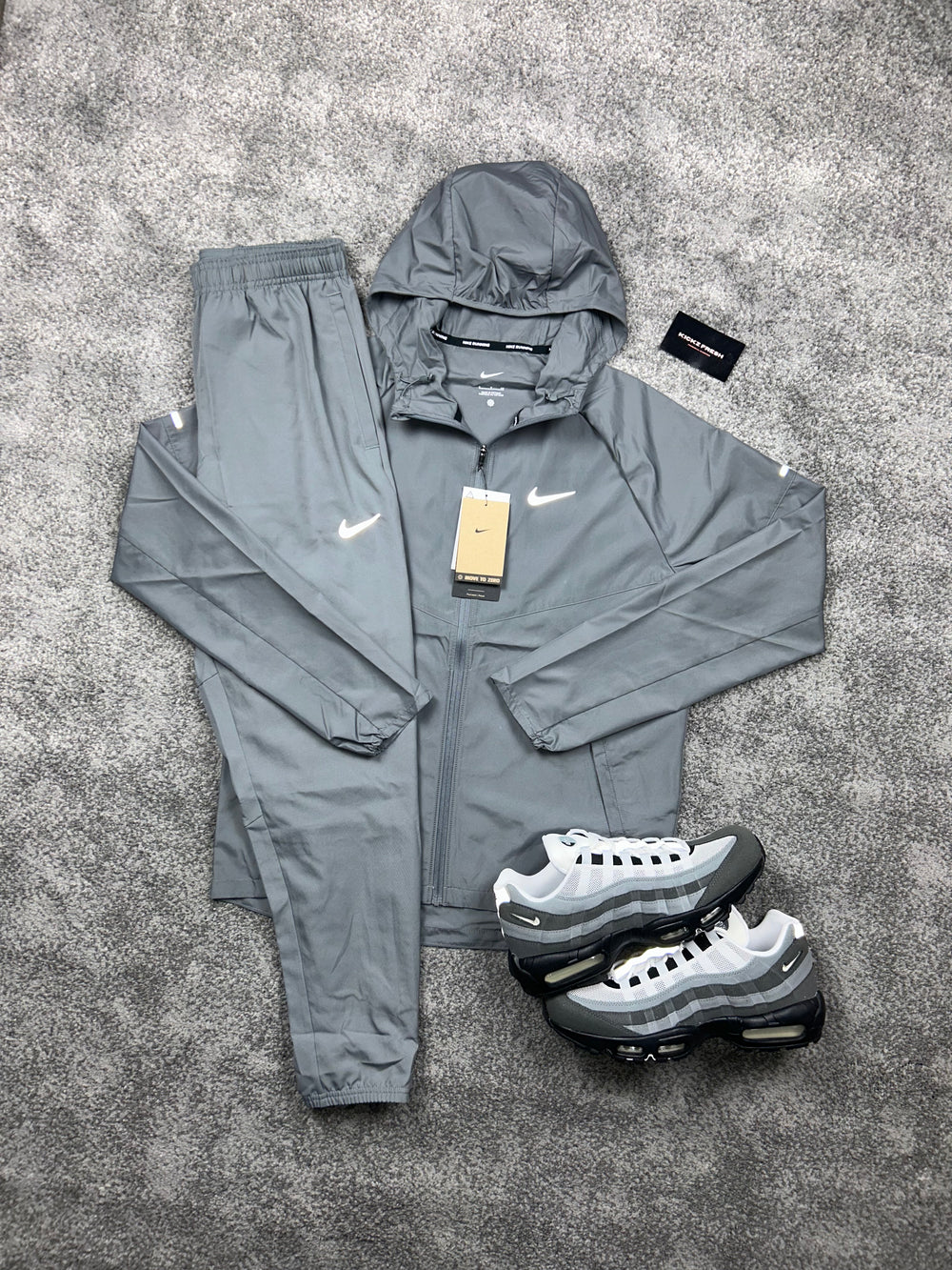 NIKE REPEL CHALLENGER TRAININGANZUG GRAU