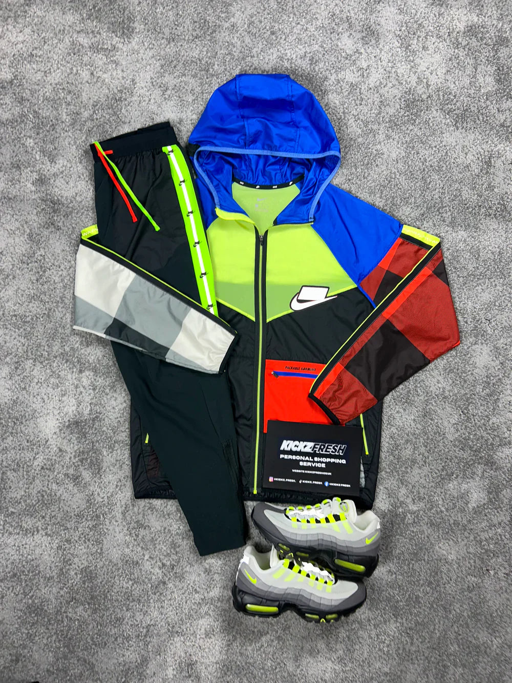 NIKE PATCHWORK MULTIFARBIG MEEKZ TRAININGANZUG