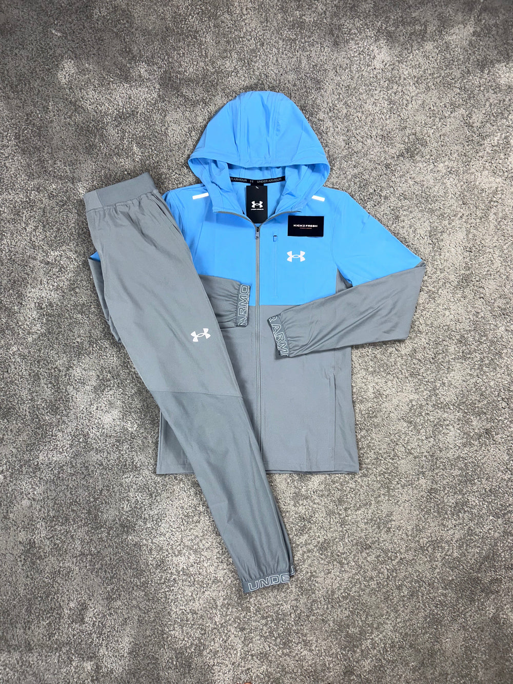 NIKE REPEL CHALLENGER TRAININGANZUG GRAU