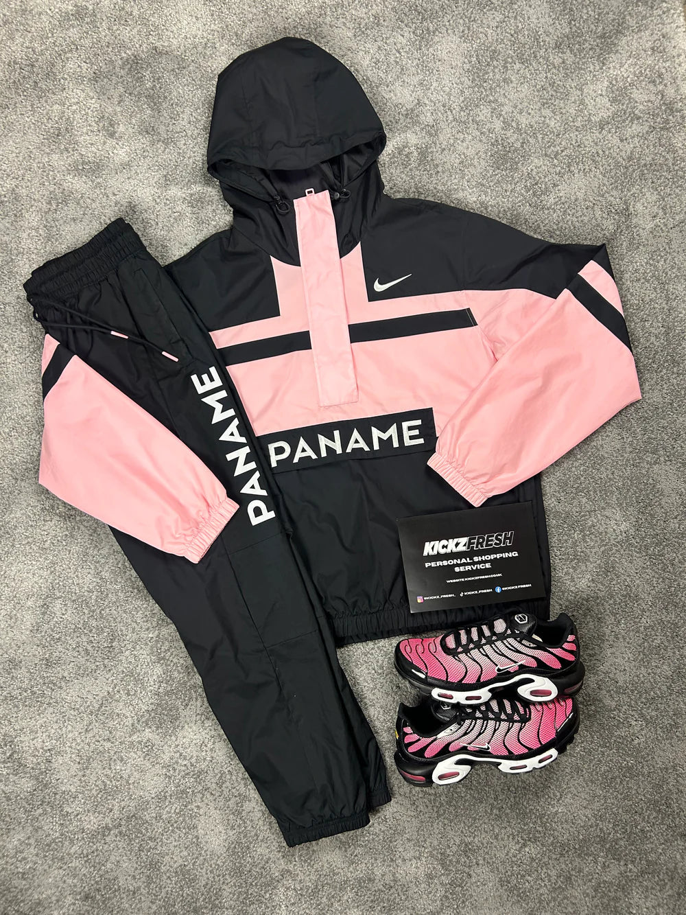 NIKE X PSG PANAME TRAININGANZUG BABYROSA