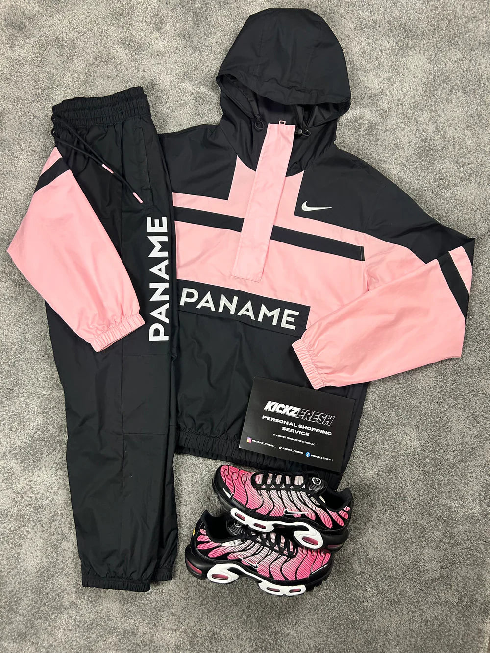 NIKE X PSG PANAME TRAININGANZUG BABYROSA