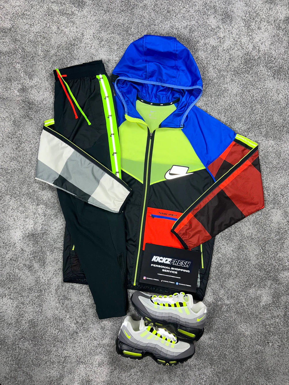 NIKE PATCHWORK MULTIFARBIG MEEKZ TRAININGANZUG