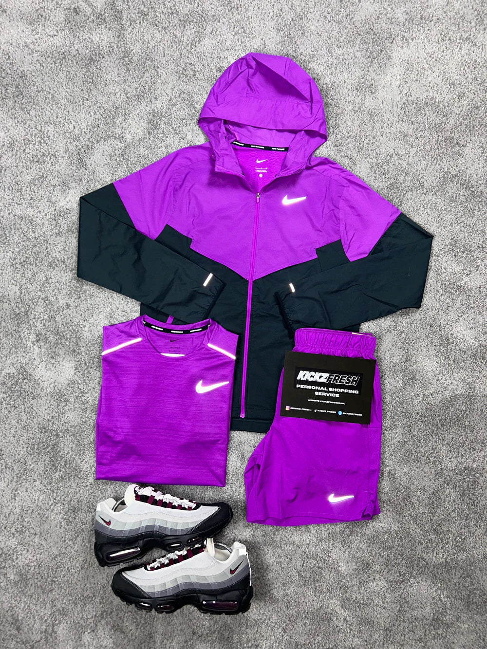 NIKE WINDRUNNER 3-TEILIGES HERRENSET „PURPLE VOID“