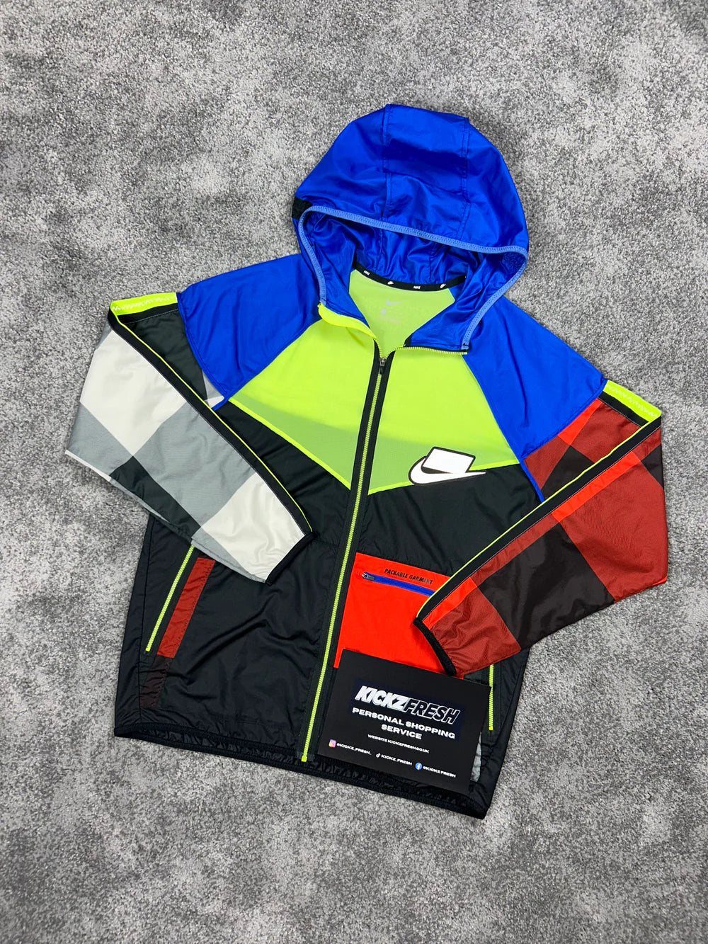 NIKE WINDRUNNER JACKE „MEEKZ RARE PATCHWORK“