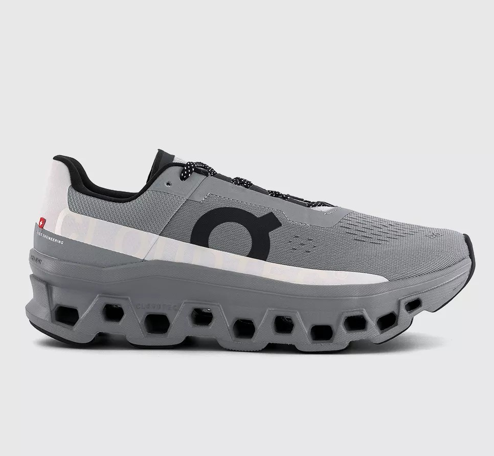 On Cloud Monster Grey Reflective