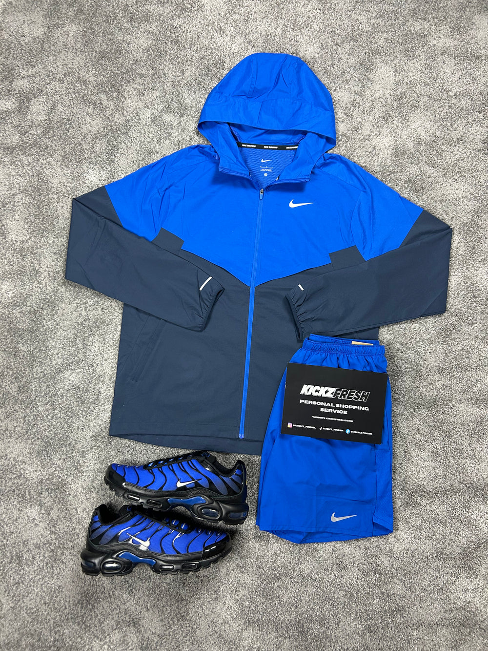 NIKE WINDRUNNER-SET KÖNIGSBLAU FÜR HERREN