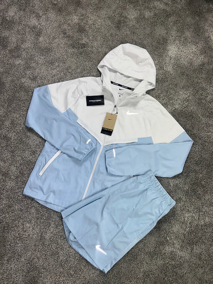 NIKE REPEL WINDRUNNER-SET EISBLAU FÜR HERREN