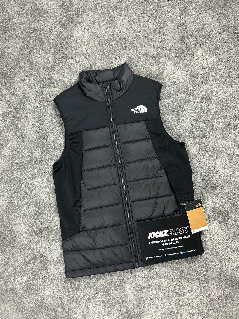 NORTH FACE ÄRMELLOSE GESTEPPTE WESTE