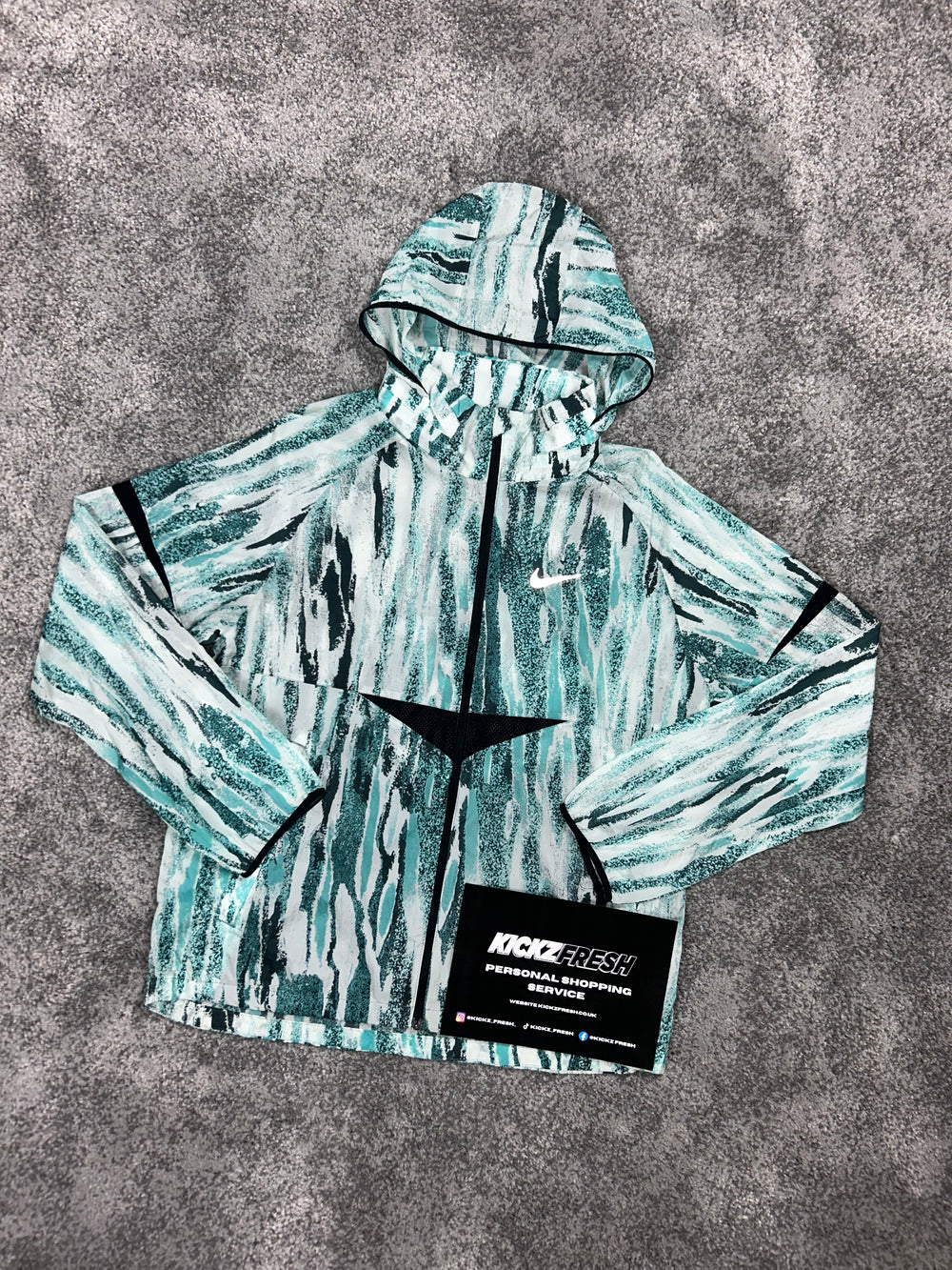 NIKE WINDRUNNER JACKE „JADEZEBRA“
