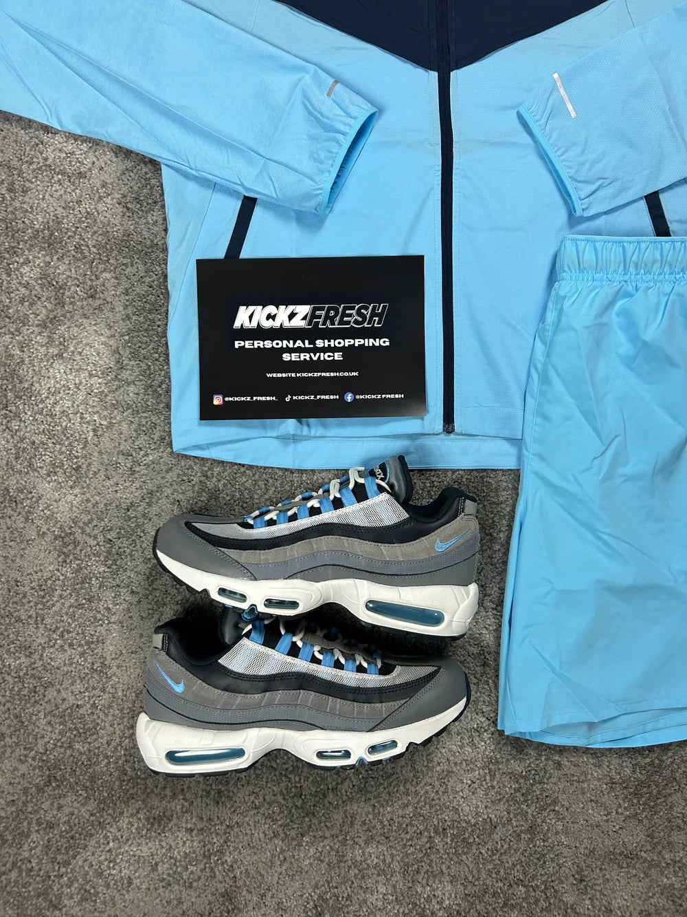 NIKE WINDRUNNER-SET AQUARIUS DUNKELBLAU FÜR HERREN