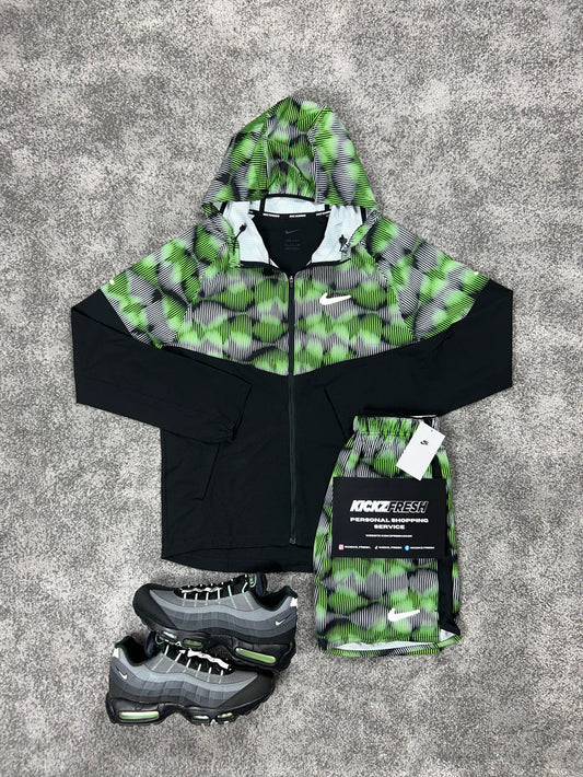 NIKE WINDRUNNER-SET SOUNDWAVE DAMPFGRÜN FÜR HERREN