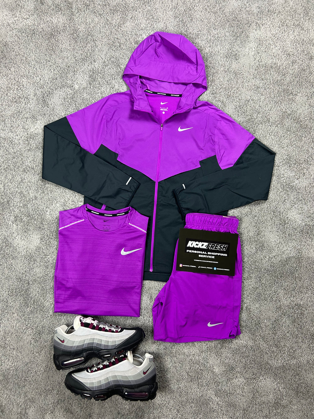 NIKE WINDRUNNER 3-TEILIGES HERRENSET „PURPLE VOID“