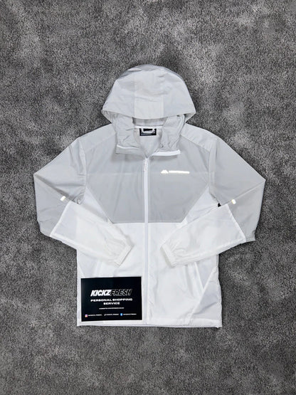 MONTERRAIN WINDRUNNER ASCENT JACKE „GRAU-WEISS“