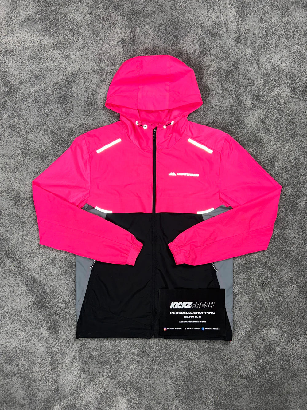 MONTERRAIN CHASE ROSA WINDRUNNER JACKE
