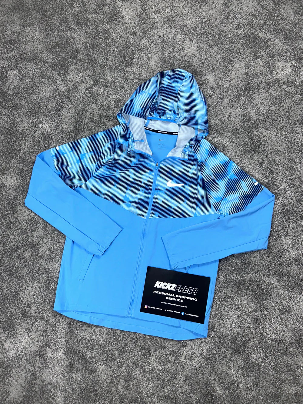 NIKE WINDRUNNER JACKE „SOUNDWAVE UNIVERSITÄTSBLAU“