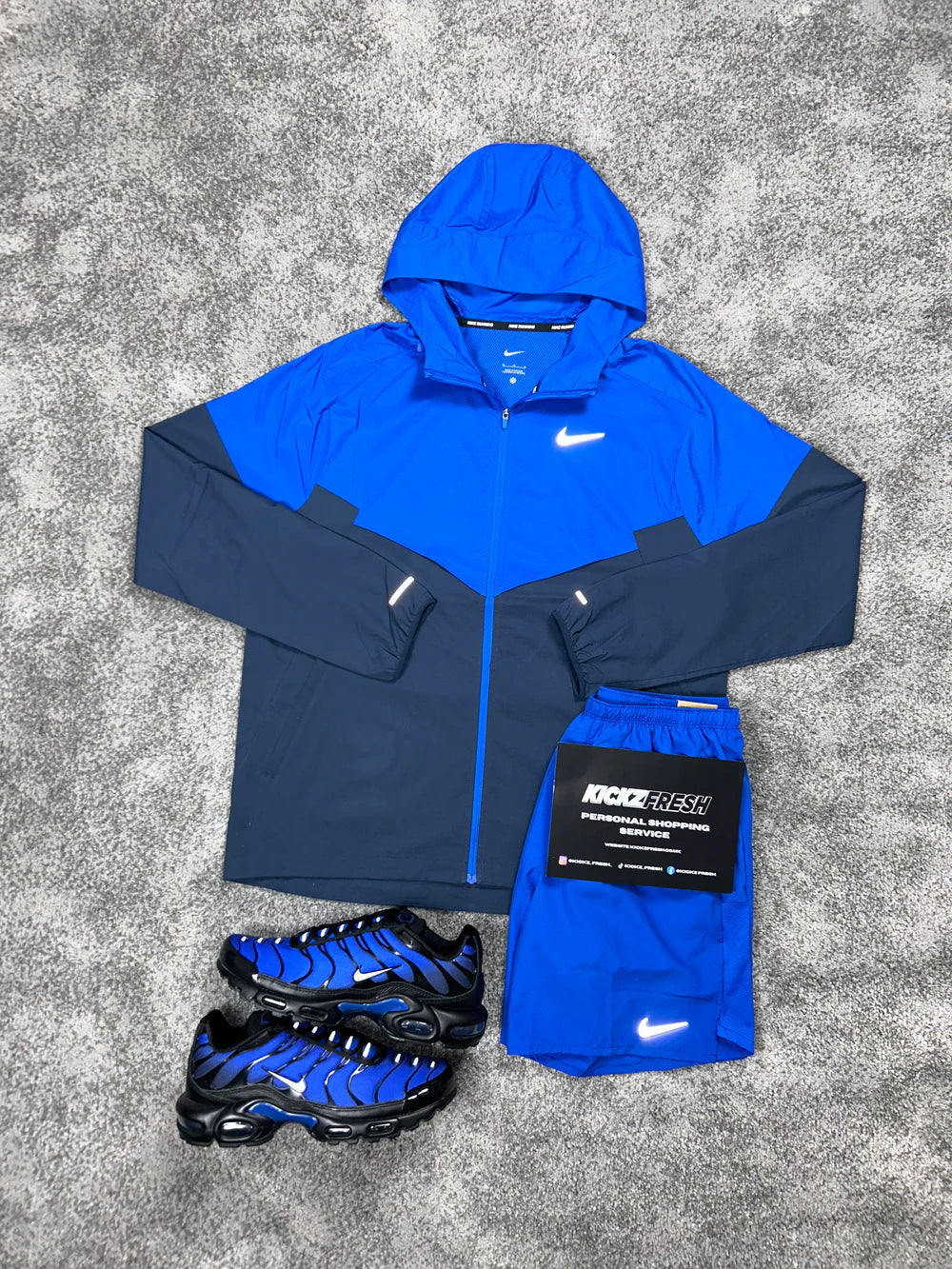 NIKE WINDRUNNER-SET KÖNIGSBLAU FÜR HERREN