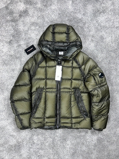 C.P. COMPANY D.D. SHELL JACKE KAKI GRÜN