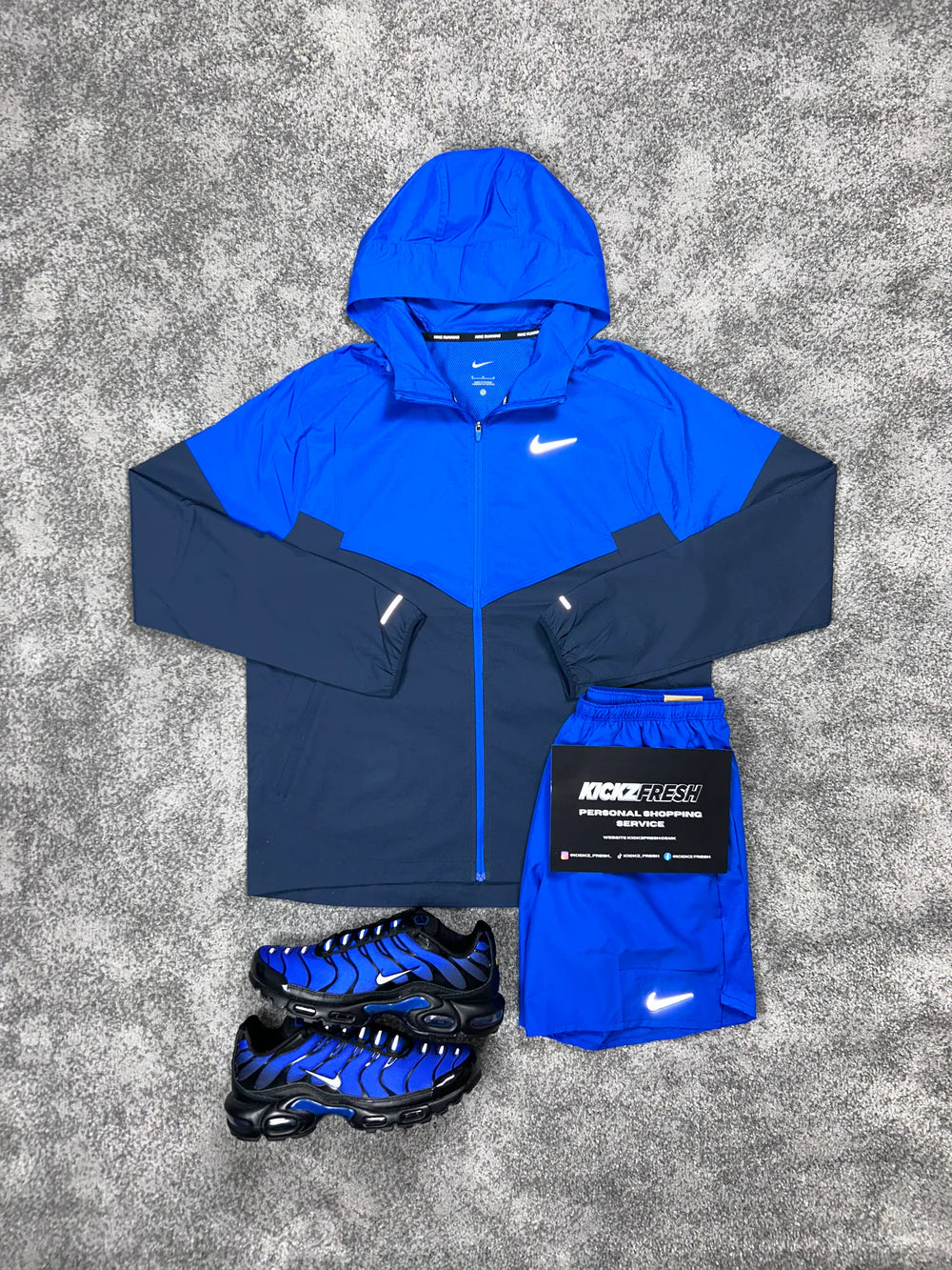 NIKE WINDRUNNER-SET KÖNIGSBLAU FÜR HERREN