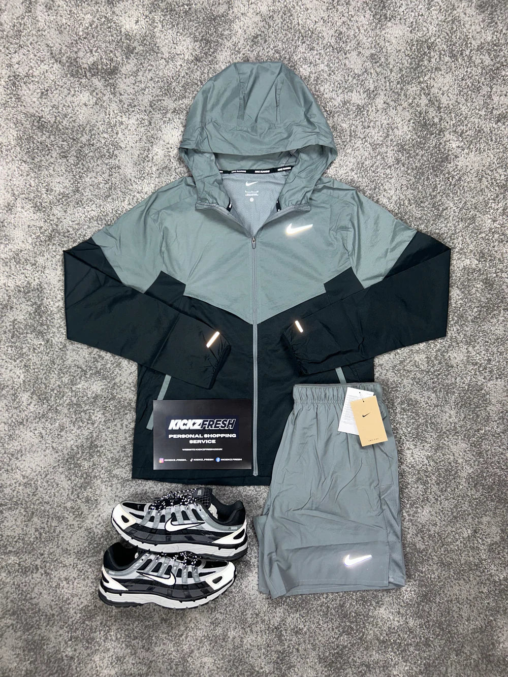 NIKE WINDRUNNER-SET RAUCHGRAU FÜR HERREN