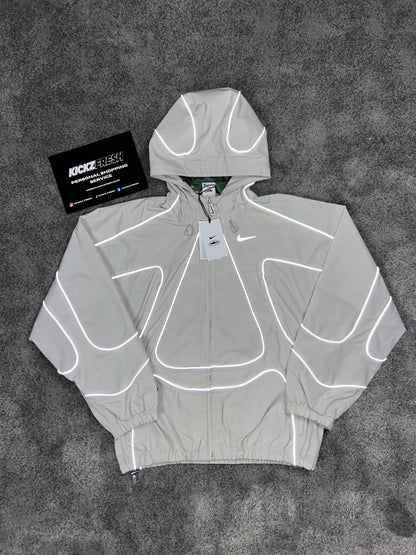 CORTEIZ RTW X NIKE NRG TRAININGSANZUG IN ECRU