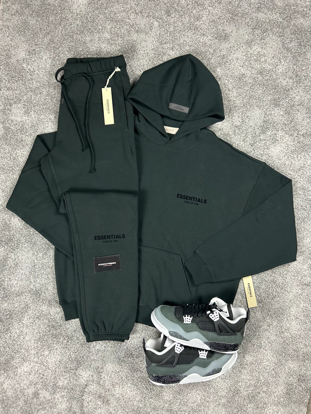 FOG ESSENTIALS TRAININGANZUG SCHWARZ