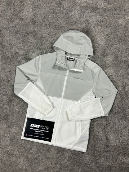 MONTERRAIN WINDRUNNER ASCENT JACKE „GRAU-WEISS“