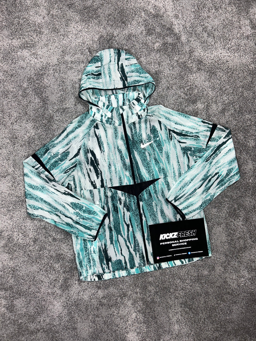 NIKE WINDRUNNER JACKE „JADEZEBRA“