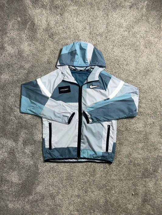 NIKE WINDRUNNER JACKE „ALUMINIUMBLAUES PATCHWORK“