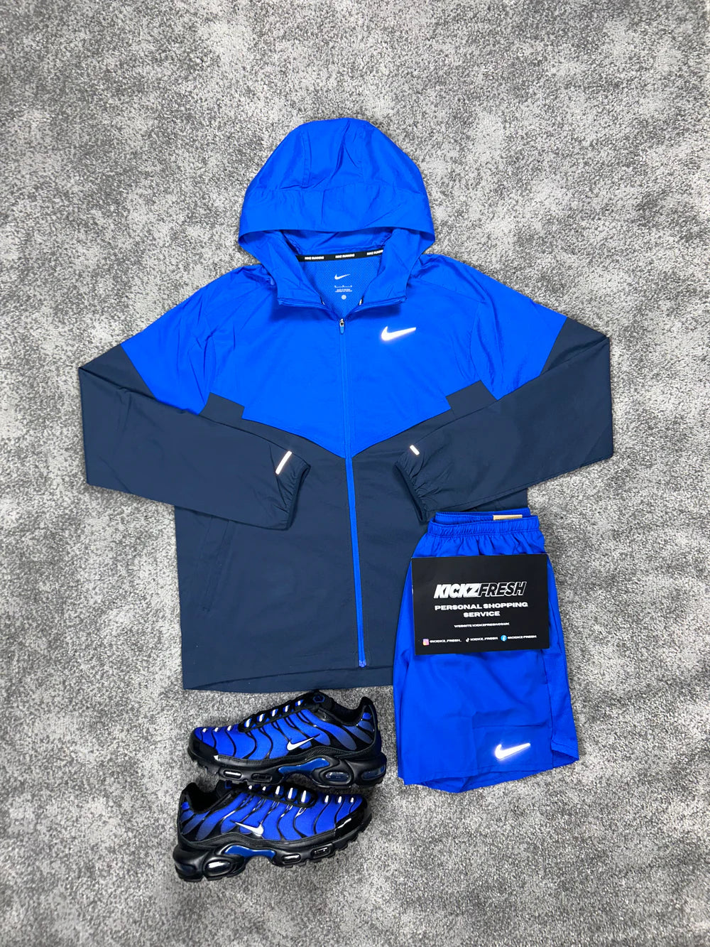 NIKE WINDRUNNER-SET KÖNIGSBLAU FÜR HERREN