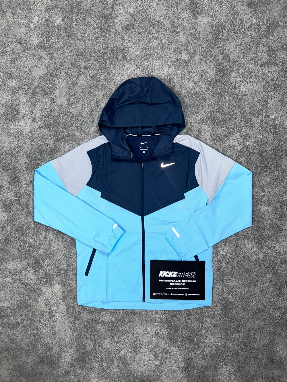NIKE WINDRUNNER JACKE „AQUARIUS DUNKELBLAU“