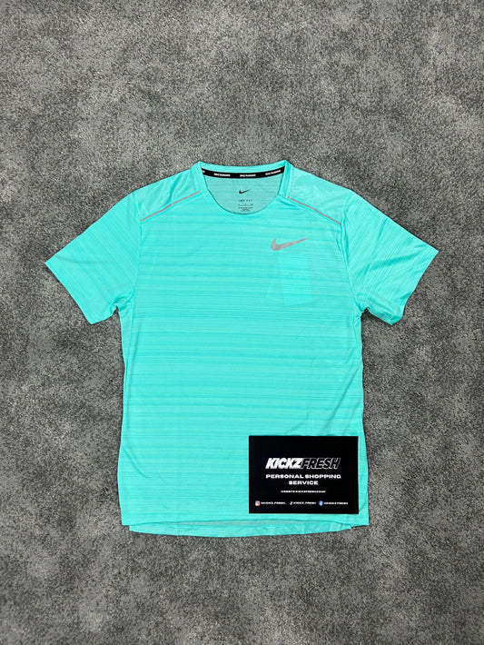 NIKE MILER T-SHIRT „HYPER-TÜRKIS“