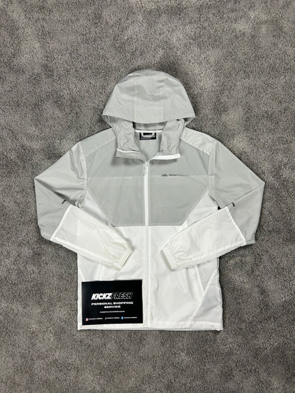 MONTERRAIN WINDRUNNER ASCENT JACKE „GRAU-WEISS“