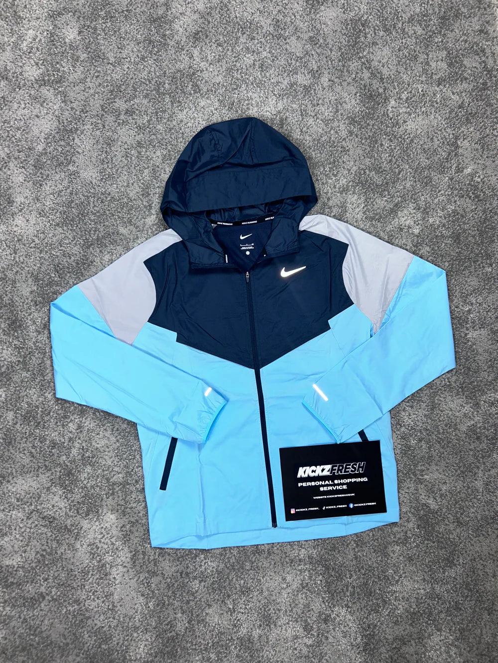 NIKE WINDRUNNER JACKE „AQUARIUS DUNKELBLAU“