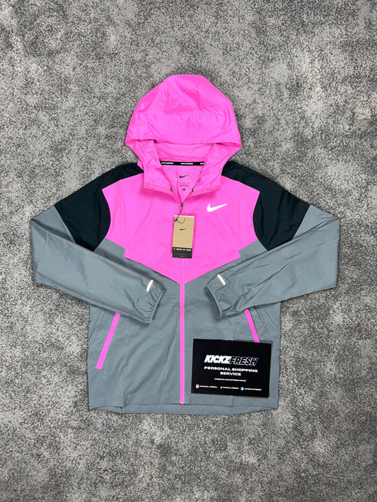 NIKE WINDRUNNER JACKE „HYPER SCHWARZ ROSA“