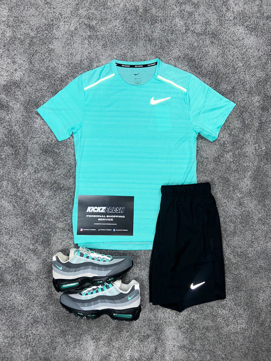 NIKE MILER HERRENSET „HYPER TÜRKIS“