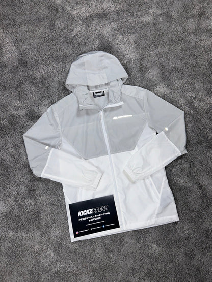 MONTERRAIN WINDRUNNER ASCENT JACKE „GRAU-WEISS“
