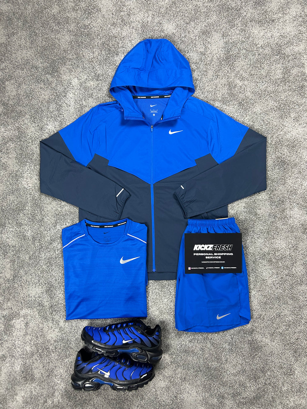 NIKE WINDRUNNER 3-TEILIGES HERRENSET „KÖNIGSBLAU“