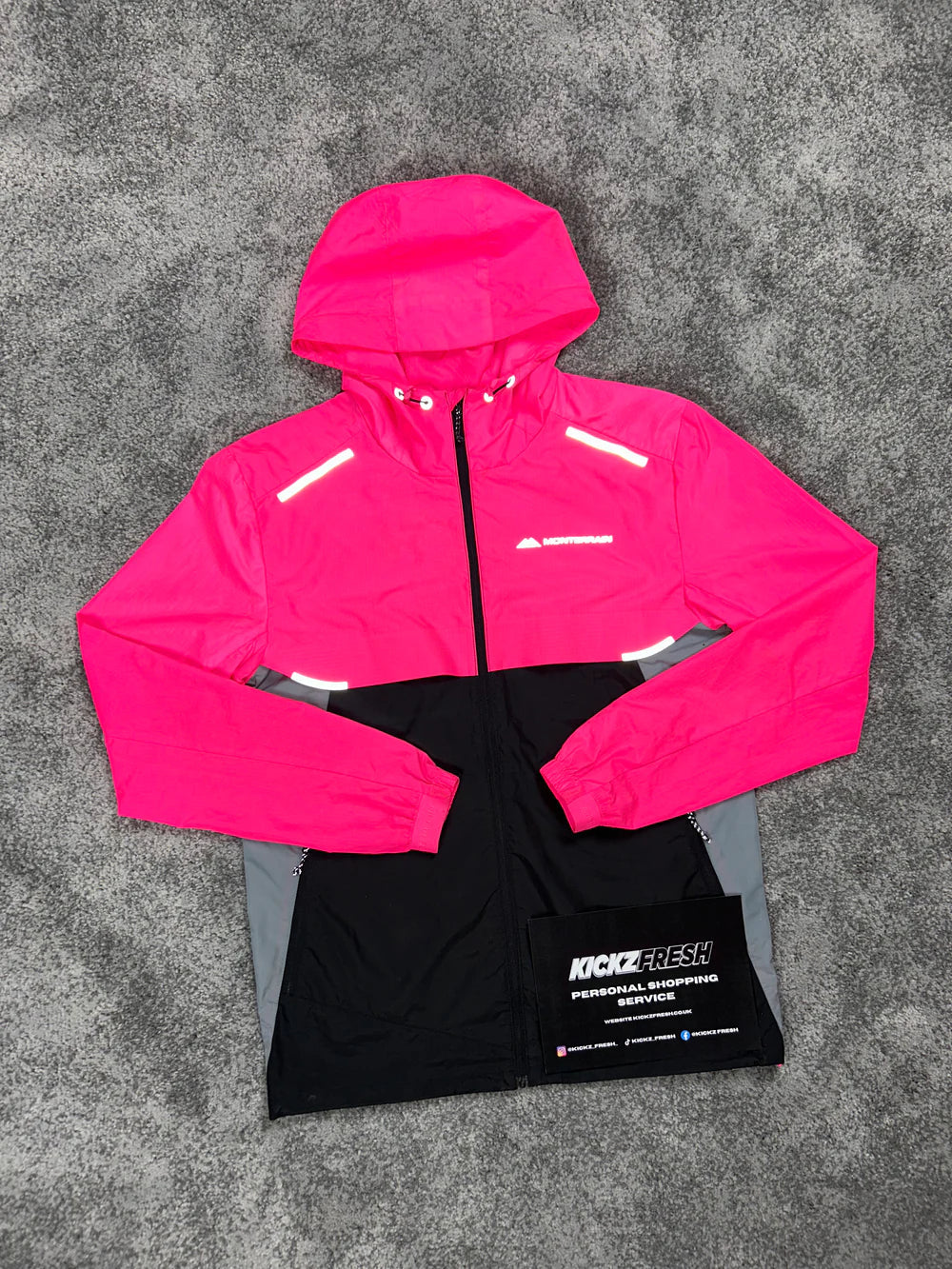 MONTERRAIN CHASE ROSA WINDRUNNER JACKE